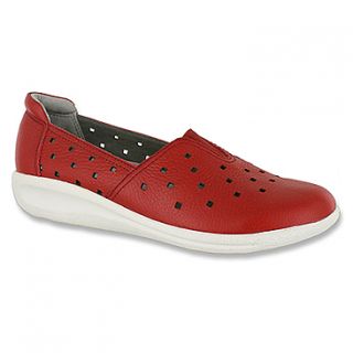 Sanita France  Women's   Red Soft Tumbled Leather
