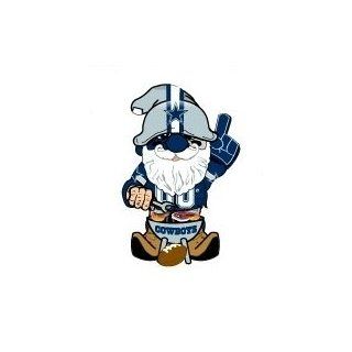 Dallas Cowboys Garden Gnome 11'' Thematic   Second String  Sports Fan Outdoor Statues  Sports & Outdoors
