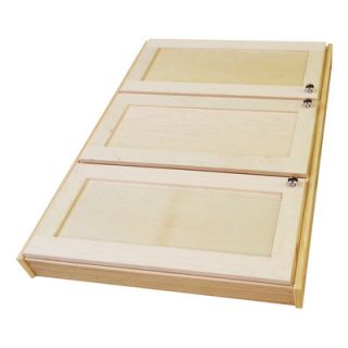 WG Wood Products Shaker Series 37.5 x 43.25 Recessed Medicine