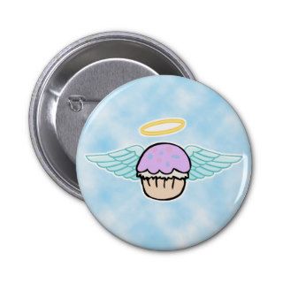 cloud background, cupcake angel no text buttons