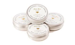 beeswax hand cream pot by just bee