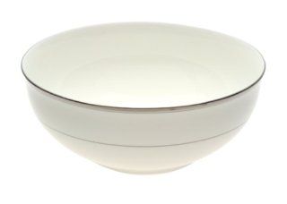 Mikasa Gothic Platinum Bone China Serving Bowl Kitchen & Dining