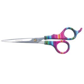 Togatta Shear, Rainbow, 5 3/4 Inch  Barber Scissors  Beauty