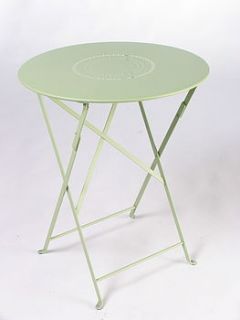 round bistro table by barbed outdoor furniture specialists
