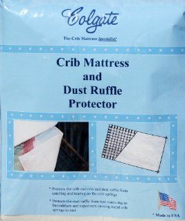 Colgate Crib Mattress and Dust Ruffle Protector  Baby