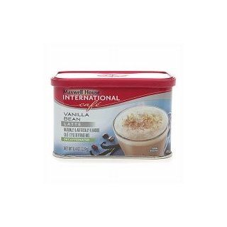 Maxwell House International Cafe Cafe Style Beverage Mix, Decaffeinated, Vanilla Bean Latte 8.4 oz  Instant Coffee  Grocery & Gourmet Food