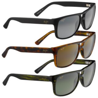 Maui Jim Waterways Sunglasses   Matte Black Rubber Frame/Neutral Grey Lens 747227