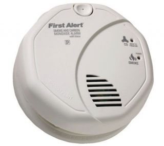 First Alert Smoke/Carbon Monoxide Alarm w/ Voice Location —