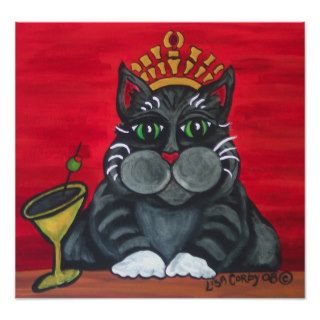 Cat Queen Poster