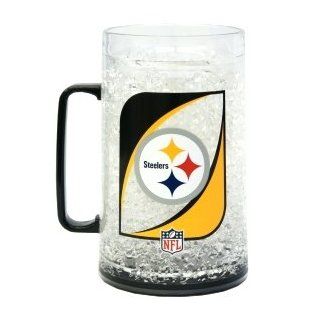 Pittsburgh Steelers Crystal Freezer Mug   Monster Size  Sports & Outdoors