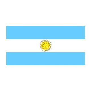 Argentina Flag 3ft x 5ft Superknit Polyester  
