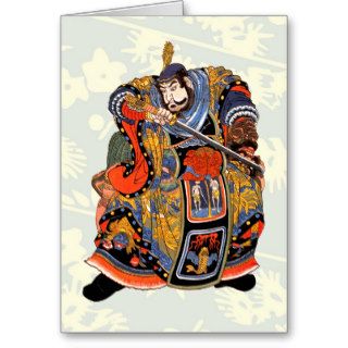 Japanese Samurai / Shogun Warrior   5 Greeting Cards