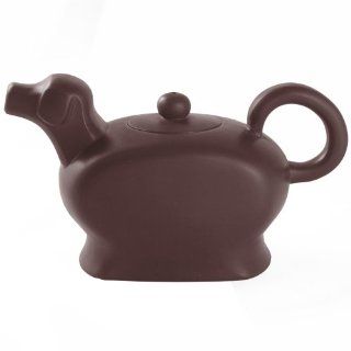 Egyptian Puppy Dog Chinese Yixing Clay Teapot 10 oz Kitchen & Dining