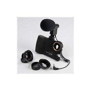 Phocus 3 Lens Bundle with Shotgun Microphone for iPHONE 4  Camera And Video Accessory Bundles  Camera & Photo