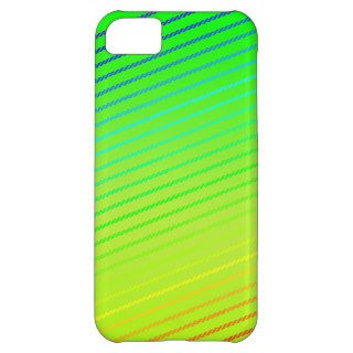 Rising Rainbow 141 Lime   iPhone 5 Case
