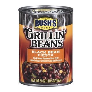 Bushs Grillin Beans Black Bean Fiesta 21 oz.