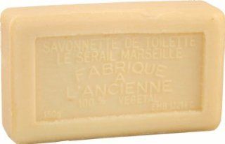 Savon de Marseille (Marseilles Soap)   Linden Soap Bar 150 g   Handcrafted pure French milled soap Health & Personal Care