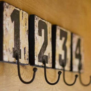 number hooks by isabel ballardie interiors