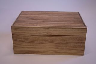 ash and zebrano jewellery box by stephen morris furniture