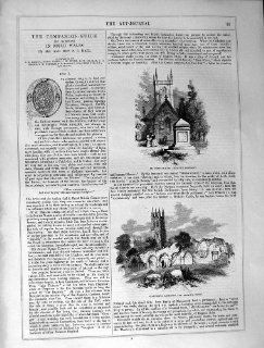 Art Journal 1860 Gloucester Cathedral Mary De Lode   Prints