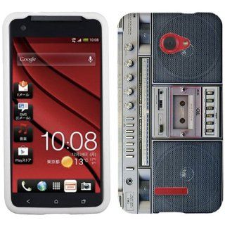 HTC DROID DNA Retro Cassette Tape Boombox Phone Case Cover Cell Phones & Accessories