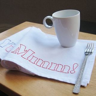 mmm cotton napkin by b line bespoke