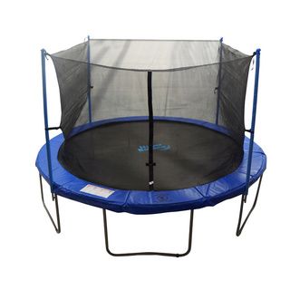 10 foot Trampoline Enclosure Net For Round Frame Using 4 Poles or 2 Arches (Poles Not Included) Upper Bounce Trampolines