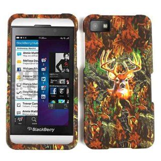 BLACKBERRY Z10 CAMO DEER HUNTER CASE ACCESSORY SNAP ON PROTECTOR Cell Phones & Accessories