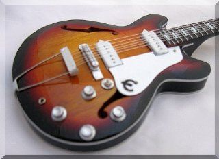 JOHN LEE HOOKER Miniature Mini Guitar ES335 sunburst Musical Instruments