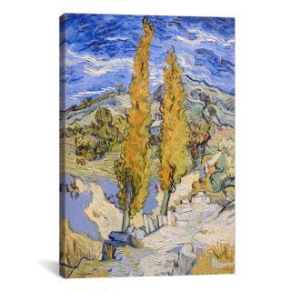 iCanvasArt The Poplars at Saint Remy by Vincent Van Gogh Painting