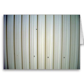 corrugated steel texture greeting card