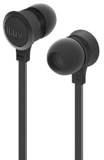 iLuv IEP336BLK Neon Sound High Performance Earphone with SpeakEZ Remote for Kindle, Tablets and Smartphones, Black Electronics