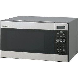 Sharp R 326FS 1100 Watt 1 1/5 Cubic Foot Microwave Oven, Stainless Kitchen & Dining