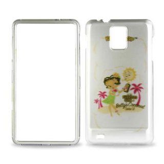 Betty Boop White Hula Dress Samsung Infuse 4G I997 Snap on Cell Phone Case + Microfiber Bag Cell Phones & Accessories