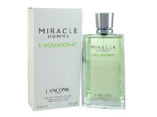 Miracle L'aquatonic By Lancome For Men. Eau De Toilette Spray 4.2 Ounces  Beauty