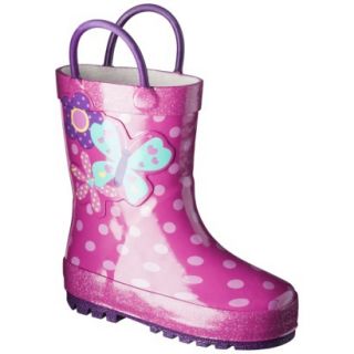 Toddler Girls Darling Cutie Rain Boot   Pink