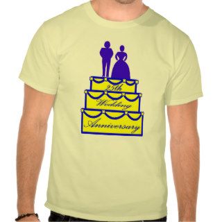 25th Wedding Anniversary Gifts Tee Shirt