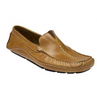 Clarks Mens Rally Leather Driving Moccasin —