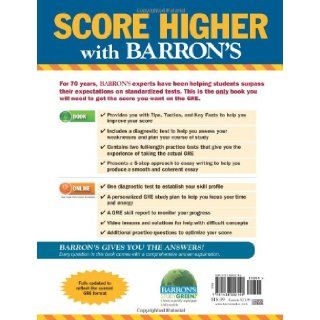 Barron's GRE, 20th Edition Sharon Weiner Green M.A., Ira K. Wolf Ph.D. 9781438002149 Books