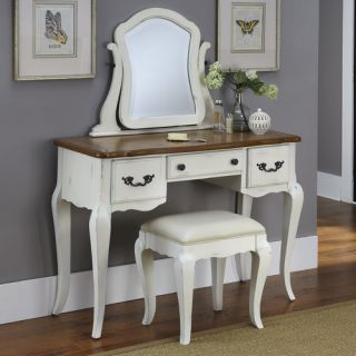 French Countryside Vanity Set with Mirror