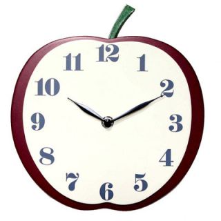 Infinity Instruments Apple Slice Wall Clock