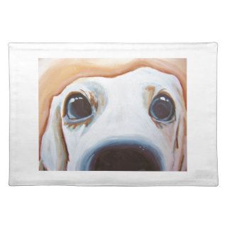 Funny Dog Painting Placemat