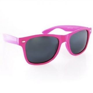 (Hot Pink) Wayfarer Neon Sunglasses Clothing