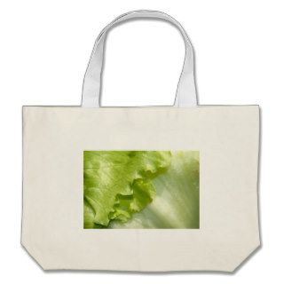 Iceberg lettuce leaf canvas bag