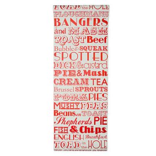 english dinner wallpaper red by victoria eggs