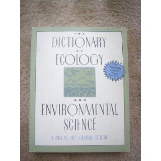 The Dictionary of Ecology and Environmental Science Henry Warren Art 9780805038484 Books