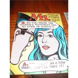 MS. Magazine Back Issue November 1973 CARTOON COMIC Cover HUMOR Books