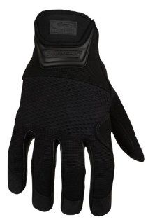 Ringers Gloves 353 09 Rope Rescue Glove, Black, Medium   Work Gloves  