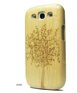 Basicase ™ Natural Tree Maple Wooden Bamboo Hard Case for Samsung Galaxy S3 9300 U126A with Special Free Gift by Bydico ™ Cell Phones & Accessories