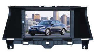 Eagle for 2008 2012 Honda Accord (US) Car GPS Navigation DVD Player Audio Video System with Radio (AM/FM), Bluetooth Hands Free, USB, AUX Input, (free Map), Plug & Play Installation  In Dash Vehicle Gps Units 